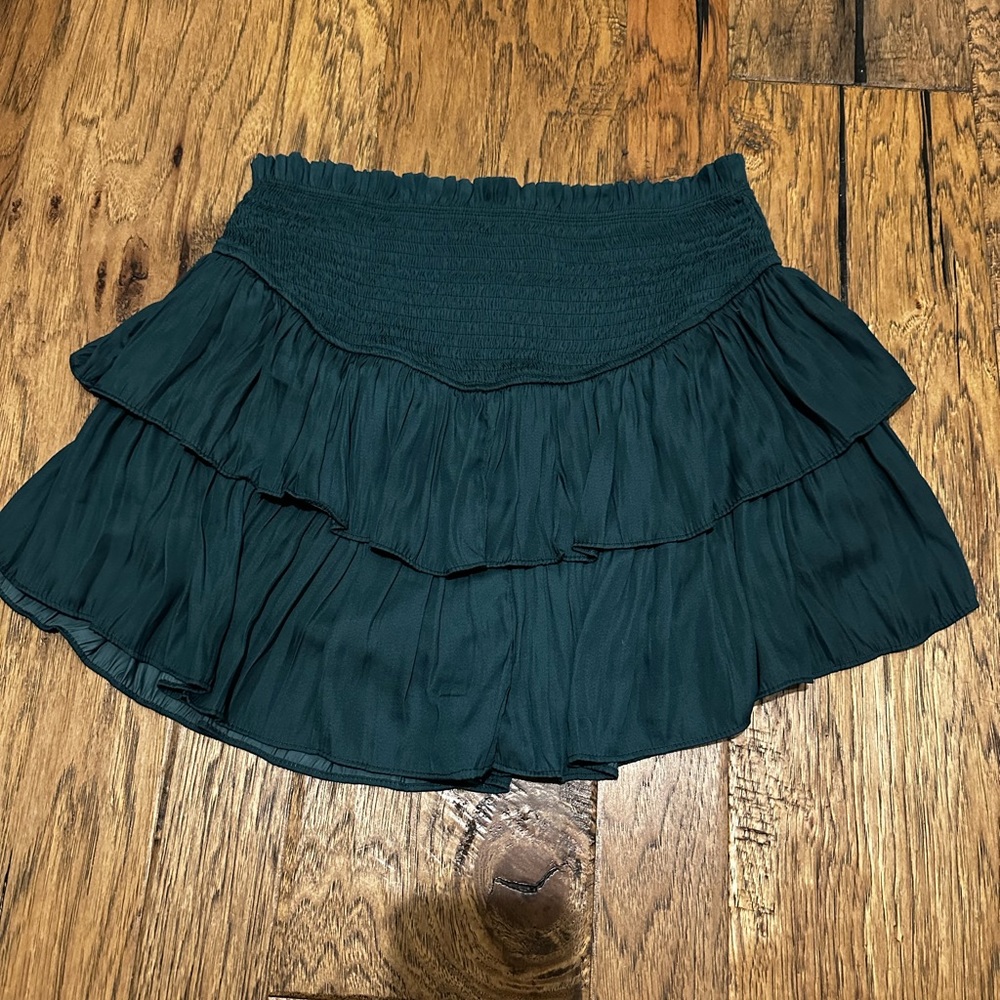 Mustard Seed Dark Green Skort Size Medium